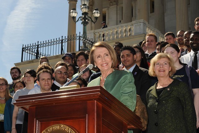 Nancy Pelosi, what happened?  We thought you were the Speaker of the House.